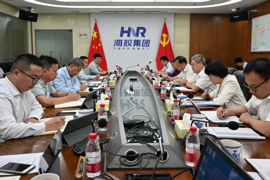 艾軼倫為海南橡膠理思路、定任務(wù)